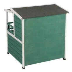 Casita Sunroof Para Mascotas -Gatos Perros Suministros Tienda 100823 pla katzenhaus sonnendach fg 5060 0