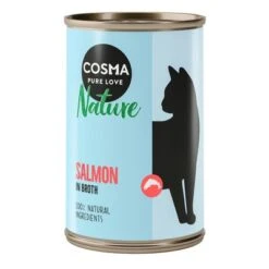 Cosma Nature 6 X 140 G 31 Cosma Nature 6 X 140 G -Gatos Perros Suministros Tienda 104067 cosma nature salmon 140g 2
