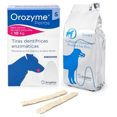 Orozyme Tiras Dentífricas Para Perros 1 Orozyme Tiras Dentífricas Para Perros