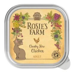 Rosie's Farm Adult Comida Húmeda Para Gatos 8 Rosie's Farm Adult Comida Húmeda Para Gatos -Gatos Perros Suministros Tienda 106315 pla rosie sfarm cats chicken 100g 5