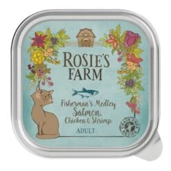 Rosie's Farm Adult Comida Húmeda Para Gatos 9 Rosie's Farm Adult Comida Húmeda Para Gatos -Gatos Perros Suministros Tienda 106404 pla rosie sfarm cats salmon chicken 100g 4