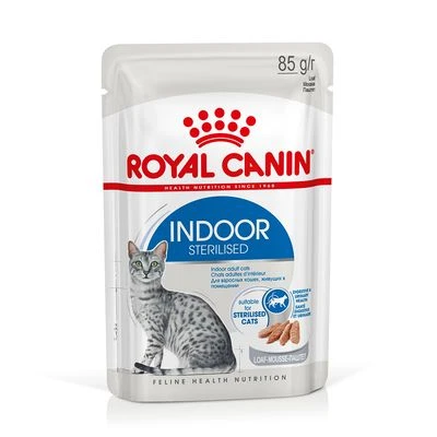 Royal Canin Indoor Sterilised Paté 2 Royal Canin Indoor Sterilised Paté - Imagen 2