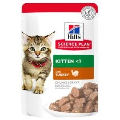 Hill's Science Plan Hill's Kitten Para Gatos -Gatos Perros Suministros Tienda 114811 pla hills sp kitten turkey 3