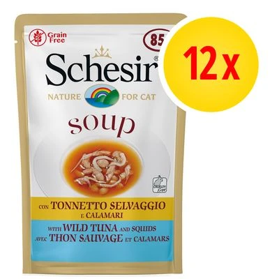 Schesir Soup 12 X 85 G Sopa Para Gatos 1 Schesir Soup 12 X 85 G Sopa Para Gatos