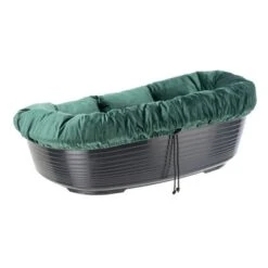 Cesta Ferplast Siesta Deluxe Negra Con Funda Sofá Aterciopelada Verde 14 Cesta Ferplast Siesta Deluxe Negra Con Funda Sofá Aterciopelada Verde -Gatos Perros Suministros Tienda 145198 ferplast ueberzug sofa samt gr hs13 5