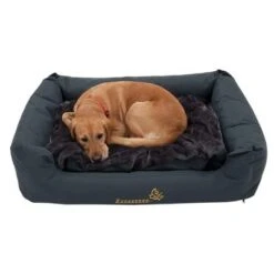 Cama Sleepy Time -Gatos Perros Suministros Tienda 145210 sleepy time grau hund1 062013 5