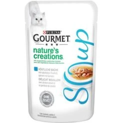 Gourmet Soup Nature's Creation En Sobres 32 X 40 G - Megapack -Gatos Perros Suministros Tienda 154997 pla thunfisch garnele 6