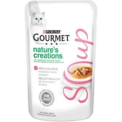 Gourmet Soup Nature's Creation En Sobres 32 X 40 G - Megapack -Gatos Perros Suministros Tienda 155096 pla thunfisch sardellen 2