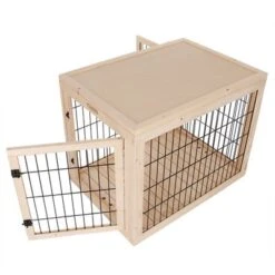 Jaula De Madera Dog Palace Para Perros -Gatos Perros Suministros Tienda 167797 dog palace fg 6740 5