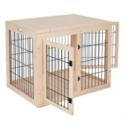 Jaula De Madera Dog Palace Para Perros -Gatos Perros Suministros Tienda 167797 pla dog palace fg 6737 3
