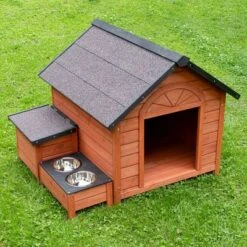 Caseta De Madera Jackson Para Perros