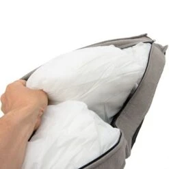 Cama Hamilton EcoLIFE Gris Para Perros -Gatos Perros Suministros Tienda 180715 hamilton ecolife grau fg 6406 8