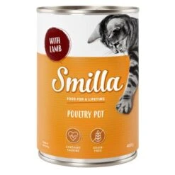 Smilla Tierna Ave 24 X 400 G - Pack Ahorro 9 Smilla Tierna Ave 24 X 400 G - Pack Ahorro -Gatos Perros Suministros Tienda 1 28069 pla smilla poulrypot lamb 400g 0 1