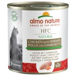 Almo Nature HFC 12 X 280 G - Pack Ahorro -Gatos Perros Suministros Tienda 1 57412 pla almo nature natural huhngarnelen 9