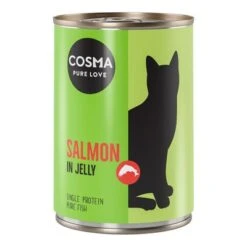 Cosma Original En Gelatina 12 X 400 G - Pack Ahorro -Gatos Perros Suministros Tienda 1 92304 pla cosma original salmon 400g 6