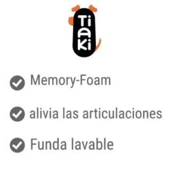 Colchón Ortopédico TIAKI Outdoor Para Perros -Gatos Perros Suministros Tienda 1 benefits template accesories 1000x1000 int 9 5