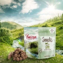 Purizon Snacks Sin Cereales Para Perros 3 X 100 G - Pack Ahorro -Gatos Perros Suministros Tienda 1 purizon boards dog snacks lamb 1000x1000 0