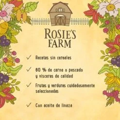 Rosie's Farm Senior 6 X 400 G -Gatos Perros Suministros Tienda 2019 09 rosiesfarm benefit board es 7