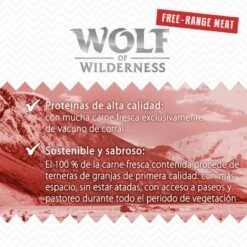 Wolf Of Wilderness Free Range 6 X 400 G -Gatos Perros Suministros Tienda 2021 09 wow freerange wet board highvalley 1000x1000 es 7