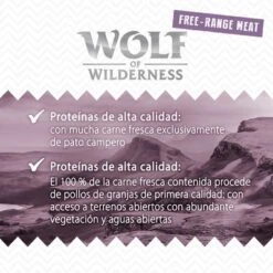 Wolf Of Wilderness Free Range 6 X 400 G -Gatos Perros Suministros Tienda 2021 09 wow freerange wet board wildhills 1000x1000 es 5 1
