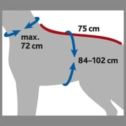 Albornoz Trixie Para Perros -Gatos Perros Suministros Tienda 212796 trixie bademantel hunde hs 16 8