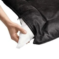 Cama Hunter Bologna Negra Para Perros -Gatos Perros Suministros Tienda 214699 214700 hunter hundebett bologna schwarz hs 02 3