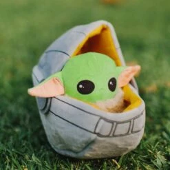 Disney Star Wars Baby Yoda En La Cuna Juguete Para Perros -Gatos Perros Suministros Tienda 216712 texstar starwars babyyoda cradle hs 03 1