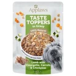 Applaws Taste Toppers En Bolsitas Para Perros 12 X 85 G -Gatos Perros Suministros Tienda 236300 pla applaws tastetoppers sosse lamm karotte hs 01 5