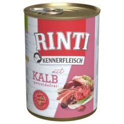 Pack Ahorro: Rinti Kennerfleisch 12 X 400 G -Gatos Perros Suministros Tienda 25426 pla bilder rinti kennerfleisch kalb 400g hs 01 2
