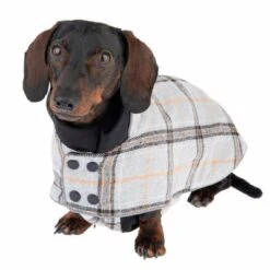 Abrigo Flannel Check Para Perros 25 Abrigo Flannel Check Para Perros -Gatos Perros Suministros Tienda 269061 35cm dackel fg 2605 0