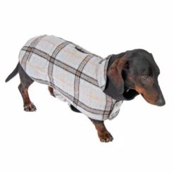 Abrigo Flannel Check Para Perros 29 Abrigo Flannel Check Para Perros -Gatos Perros Suministros Tienda 269061 35cm dackel fg 2637 8