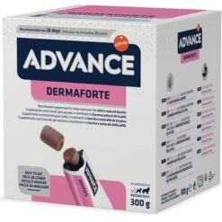 Advance DermaForte Suplemento Nutricional Para Perros -Gatos Perros Suministros Tienda 271096 pla affinity advance derma forte supplement 300g hs 01 7