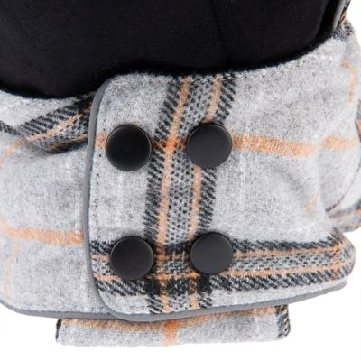 Abrigo Flannel Check Para Perros 9 Abrigo Flannel Check Para Perros - Imagen 9