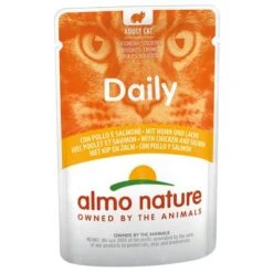 Pack Ahorro: Almo Nature Daily Menu 24 X 70 G -Gatos Perros Suministros Tienda 27534 pla almo nature huhn lachs 70g 0