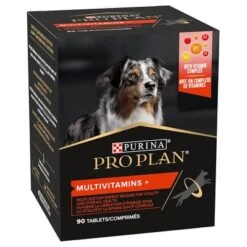 PRO PLAN Dog Adult Multivitamins Supplement Comprimidos -Gatos Perros Suministros Tienda 276496 proplan dog supplement multivitamin 90tb hs 02 1