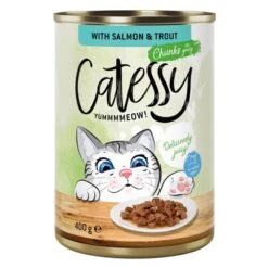 Catessy Bocaditos 24 X 400 G En Latas - Pack Ahorro 20 Catessy Bocaditos 24 X 400 G En Latas - Pack Ahorro -Gatos Perros Suministros Tienda 28349 pla catessy gravy salmon 400g 0