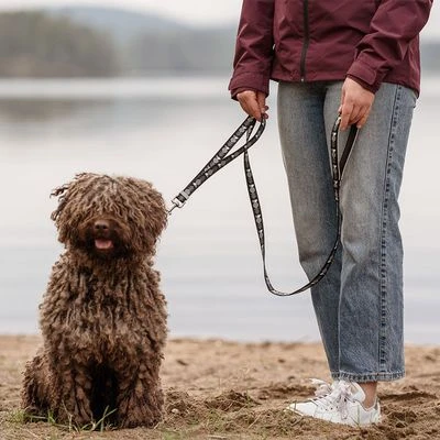 Correa Ajustable Hurtta Bare Carbón Para Perros 3 Correa Ajustable Hurtta Bare Carbón Para Perros - Imagen 3