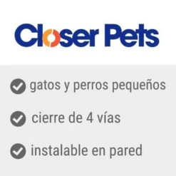Gatera Closer Pets 221 Large 10 Gatera Closer Pets 221 Large -Gatos Perros Suministros Tienda 2 benefits template accesories 1000x1000 int 1 5