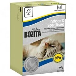 Bozita Feline Tetra Recart 12 X 190 G -Gatos Perros Suministros Tienda 302460 bozita feline sterilized 1