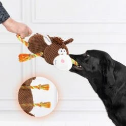 Doglove Caballo De Juguete Para Perros -Gatos Perros Suministros Tienda 303597 edupet doglove hundespielzeug pferd hs 04 0