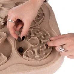 TIAKI Slow Feed Puzzle Juego De Inteligencia Para Perros -Gatos Perros Suministros Tienda 307596 intelligenzspielzeug slow feed puzzle fg 4954 5