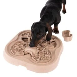 TIAKI Slow Feed Puzzle Juego De Inteligencia Para Perros -Gatos Perros Suministros Tienda 307596 intelligenzspielzeug slow feed puzzle fg 4978 9