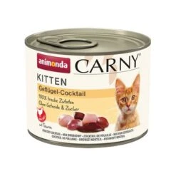 Animonda Carny Kitten 12 X 200 G - Pack Ahorro -Gatos Perros Suministros Tienda 311401 pla animonda carny kitten gefluegel cocktail 200g hs 1 1 2