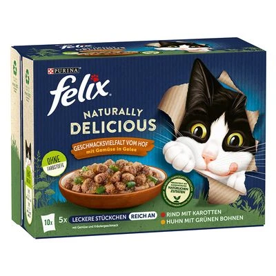 Felix Naturally Delicious 80 X 80 G - Megapack 3 Felix Naturally Delicious 80 X 80 G - Megapack - Imagen 3