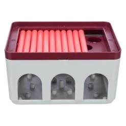 Trixie Cat Activity Rod Box Juego De Inteligencia Para Gatos -Gatos Perros Suministros Tienda 332214 trixie cat activity rod box hs 02 2