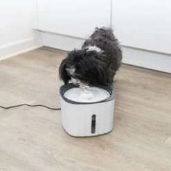 Bebedero Fuente Trixie Flower -Gatos Perros Suministros Tienda 332397 trixie trinkbrunnen flower hs 09 4