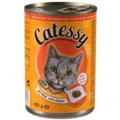 Catessy Bocaditos 24 X 400 G En Latas - Pack Ahorro 33 Catessy Bocaditos 24 X 400 G En Latas - Pack Ahorro -Gatos Perros Suministros Tienda 373821 catessy gelee huhn 8