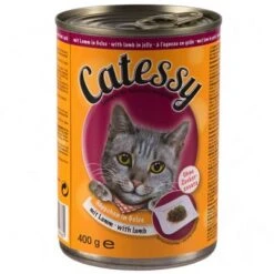Catessy Bocaditos 24 X 400 G En Latas - Pack Ahorro 31 Catessy Bocaditos 24 X 400 G En Latas - Pack Ahorro -Gatos Perros Suministros Tienda 373821 catessy gelee lamm 8