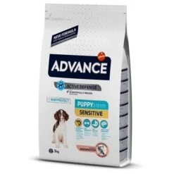 Advance Puppy Sensitive Salmón Y Arroz 8 Advance Puppy Sensitive Salmón Y Arroz -Gatos Perros Suministros Tienda 397598 pla advance puppy sensitive lachs 3kg hs 01 2