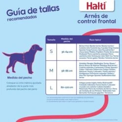 Arnés Antitirones Front Control HALTI Para Perros -Gatos Perros Suministros Tienda 3 halti front control harness large size guide es 6
